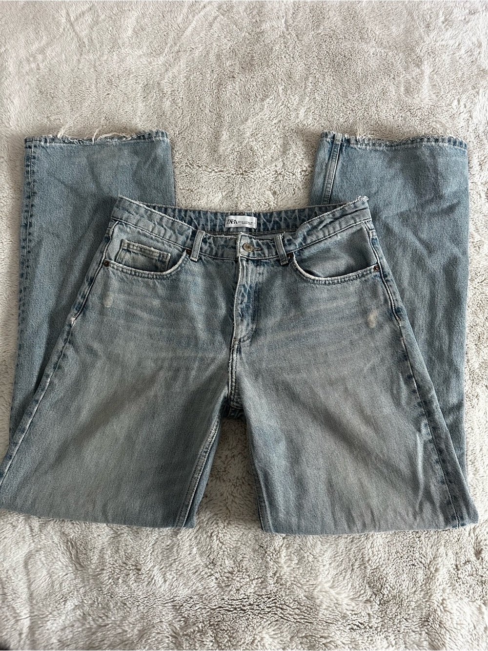 Zara women’s  Light Blue Bootcut Jeans
